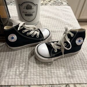 Converse Kids Black and White High-Tops